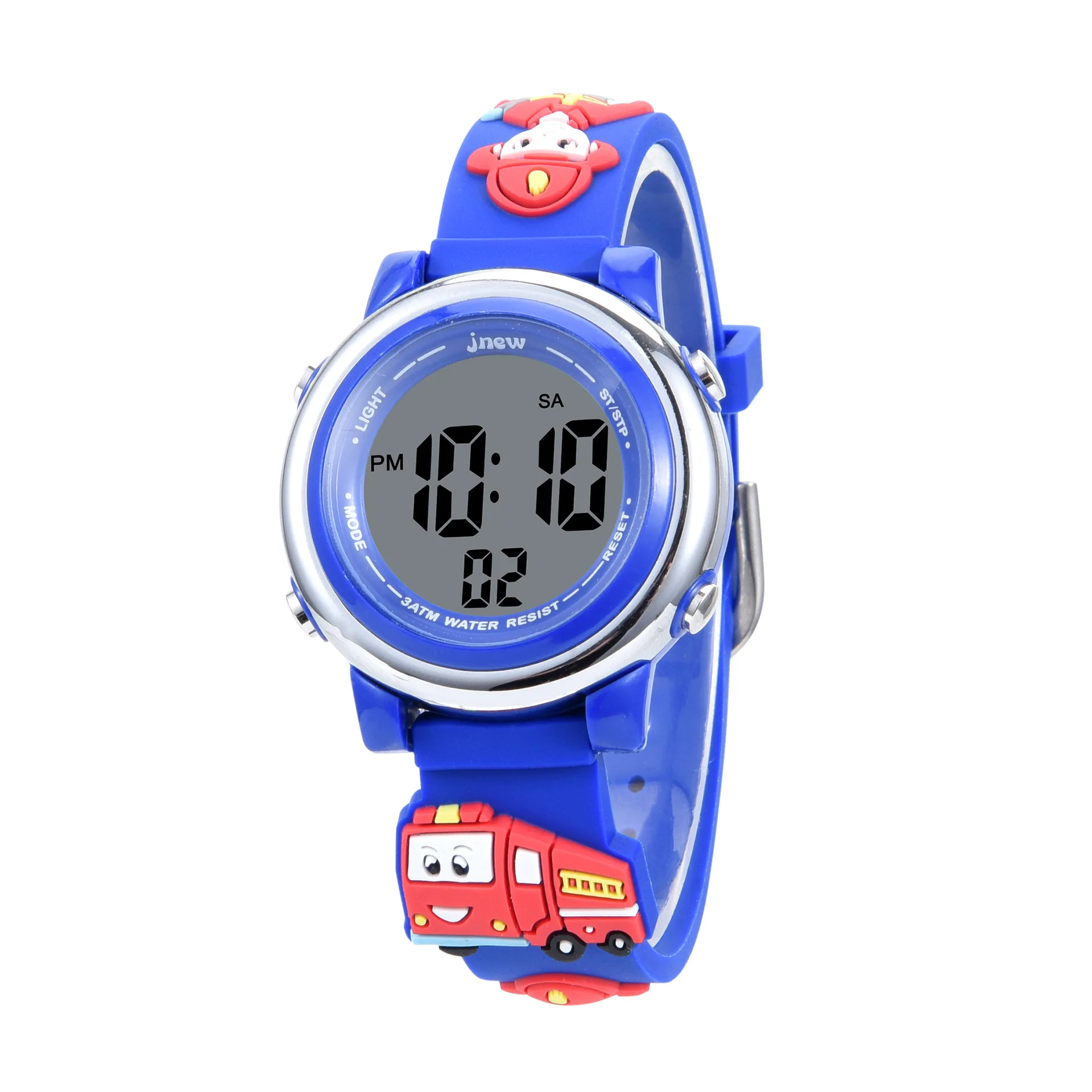 Custom Logo Diy Kids Potty Training Watch Counter Down Timer Led Sport