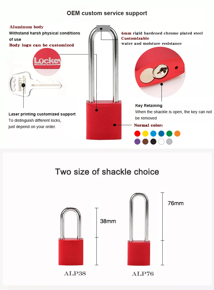 Master Waterproof Security Lock Safety Colourful Padlocks And Keys In