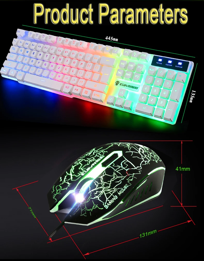 Led keyboard setting