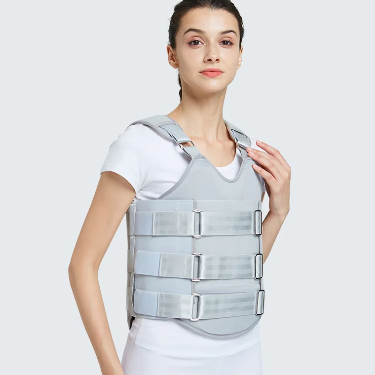 Adjustable Thoracolumbar Fixation Support Brace Thoracic And Lumbar Spine Orthosis Belt manufacture