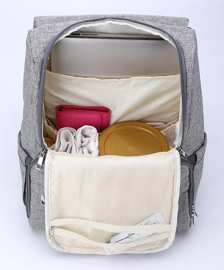 spacious diaper backpack