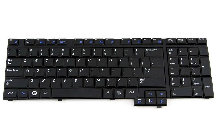 Laptop Keyboard For Samsung R718 Np-r718 R720 Np-r720 R728 Np-r728 R730 ...