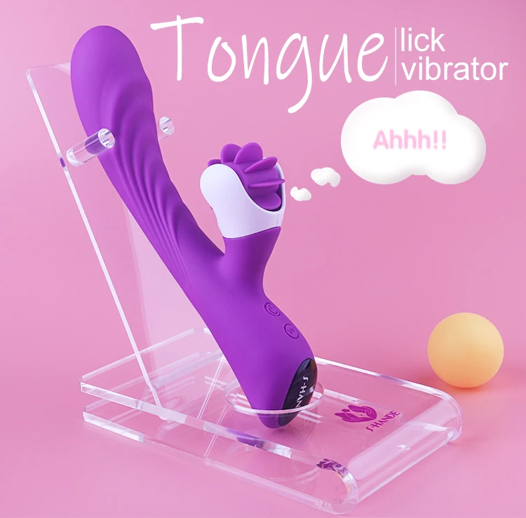 S Hande Wholesale Soft Grade Silicone Rotating Sex Toy Ass Licking 