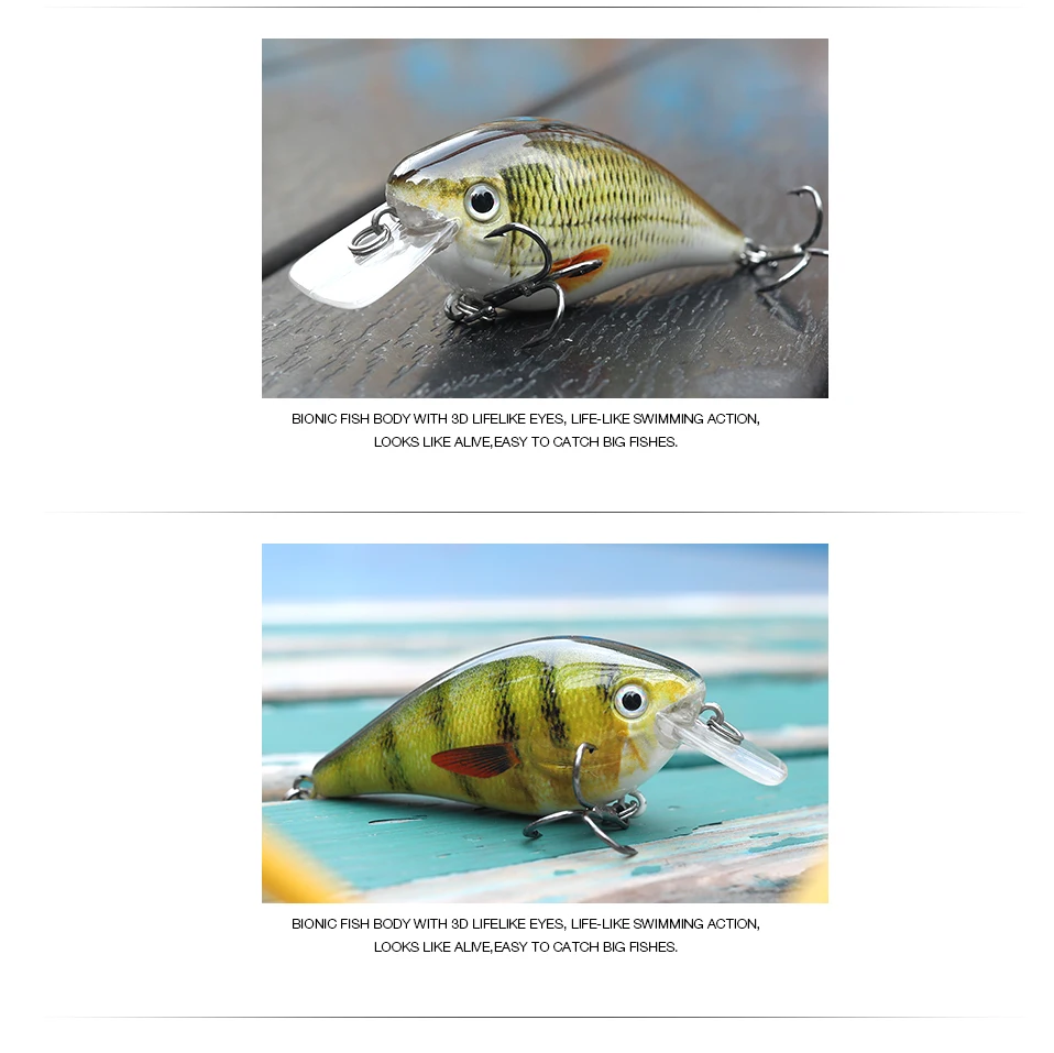 Manufacturer Top Quality Fishing Lure 13g 74mm Hard Abs Plastic Lures