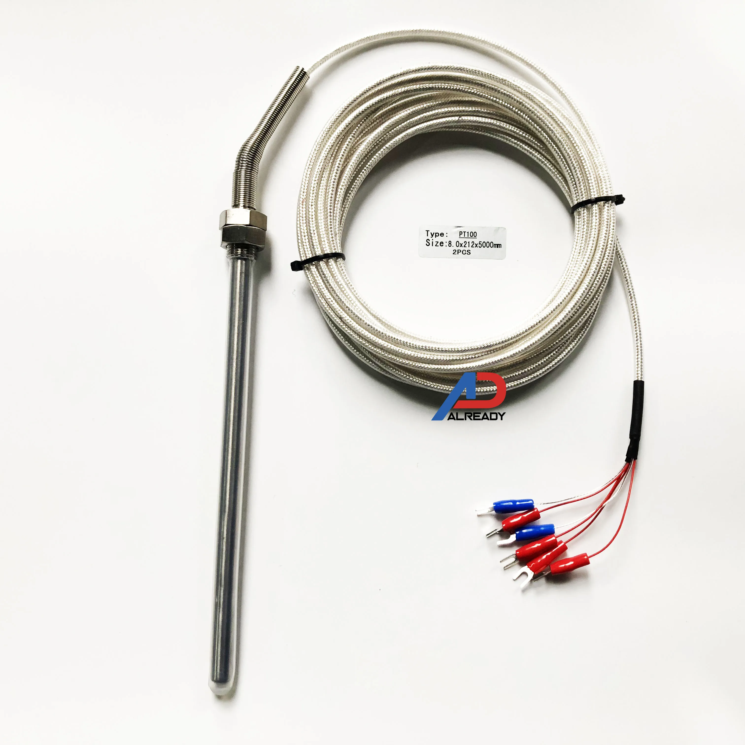 Rtd Pt100/pt1000 Temperature Sensor With High Accuracy For Food ...