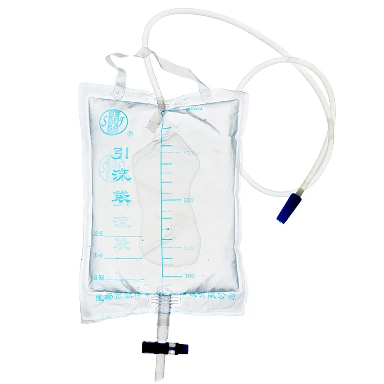 
Manufacturer customized environmental protection medical disposable drainage bag 