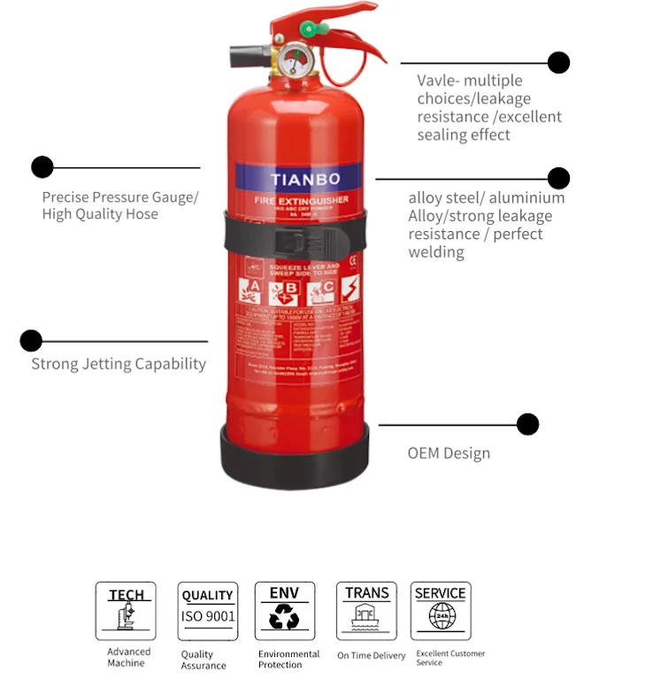 1kg Abc Dry Powder Fire Extinguisher Dcp Ce En3 Lpcb Approved Iso9001 Fire Fighting Equipment