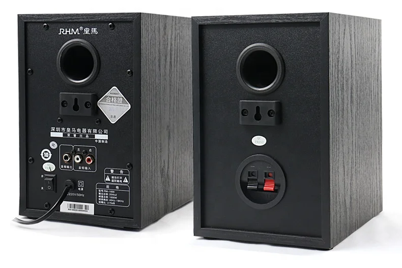 Nice Sound Quality 2.0 Computer Pc Speaker With Aux Input Bookshelf