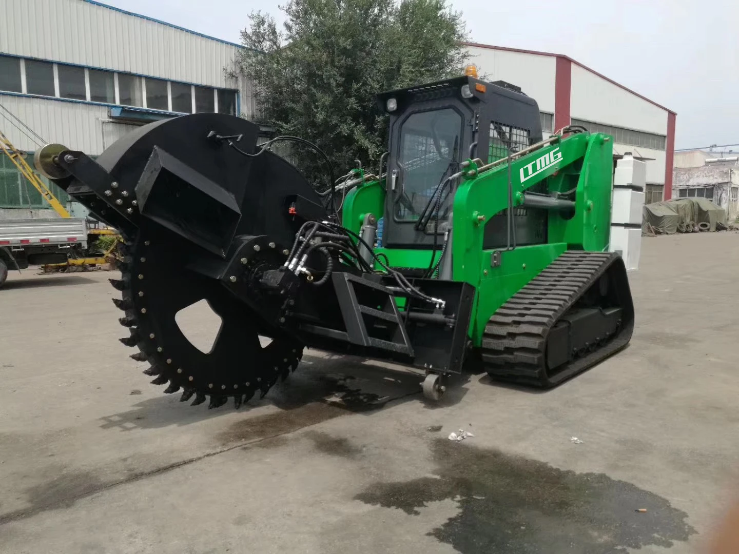 Chinese Crawler Skid Steer Loader 1500kg Tracked Loader Skid Steer With