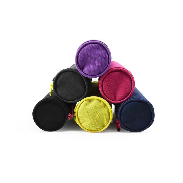 管简单的圆筒铅笔袋 estojo escolar 定制/学校的圆形铅笔盒