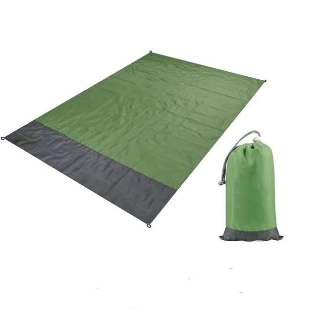 Outdoor Folding Camping Portable Lightweight Pocket Picnic Blanket Mat Waterproof Sand Free Beach Mat supplier