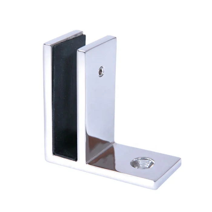 Aleader Frameless Glass Balcony Balustrade Fittings Glass Clip