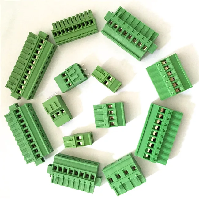 Terminal Block 5.08 Mm Male Terminal Block Pcb Plug In Pluggable ...