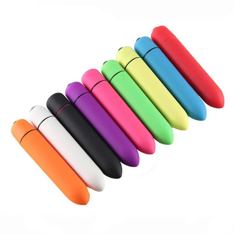 Wholesale 10-Speed Mini Bullet Vibrator for Women 14 Colors Adult Sex Products Juguete Sexuale Dildo with Vibration
