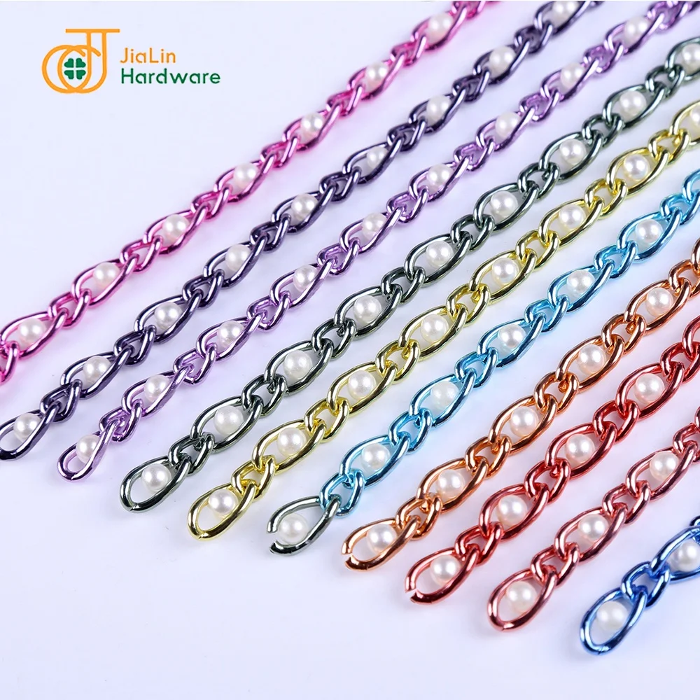 colored aluminum chain for jewelry