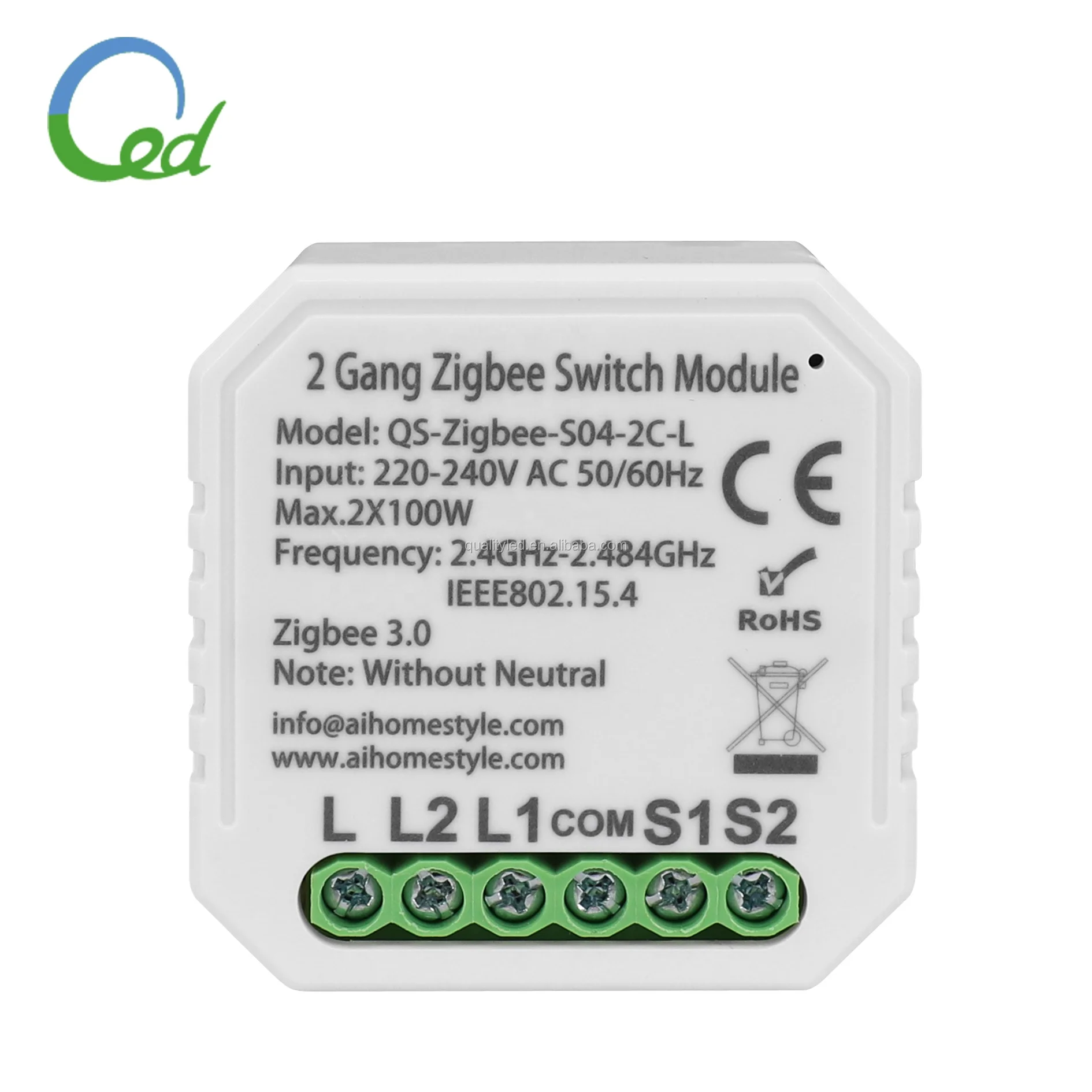 Chinese factory european standards intelligent Control Remote tuya zigbee smart switch - ANKUX.COM