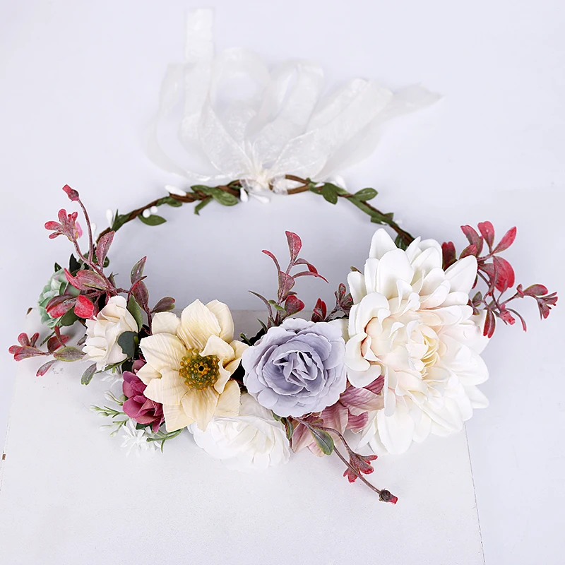 Wholesale High Quality Standard Elegant Handmade Flower Crown - Buy ...