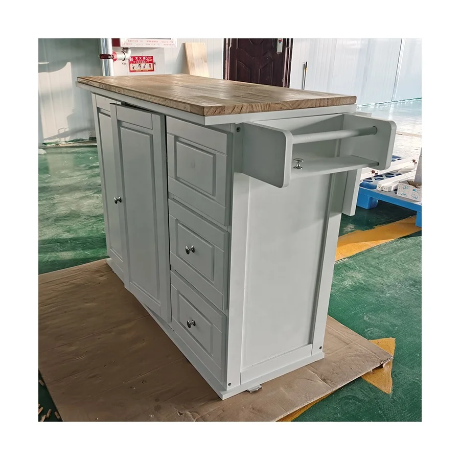 Venta al por mayor isla de cocina de madera-Compre online los mejores