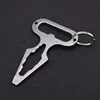 Self Defense Keychain Functional Stainless Steel Mini Tool