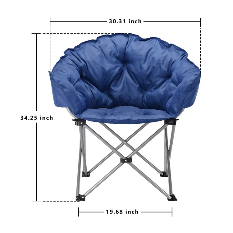 厂家直销供应耐用便携式舒适半月椅