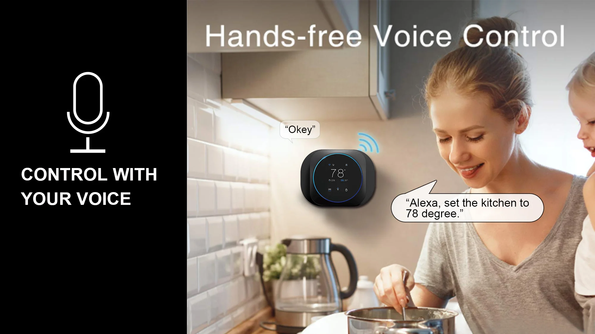 Digital Alexa Wifi Control Nest Room Thermostat Buy Programmable Room