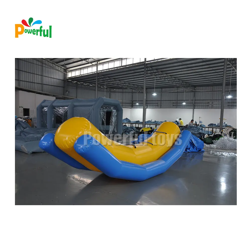 Hot selling inflatable water seesaw game for water park