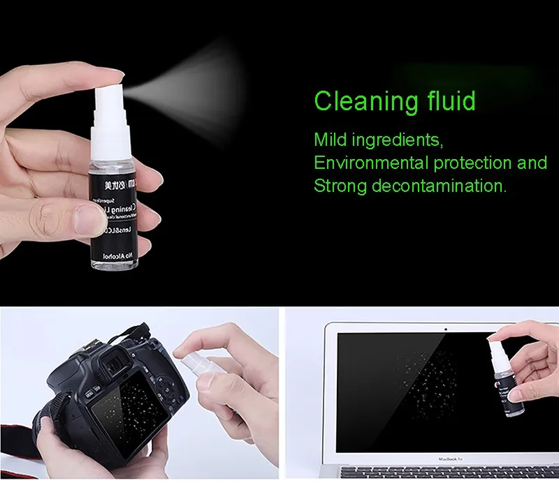 BUBM Mobile Phone eyewear eyeglass laptop screen camera lens dslr cleaning kit