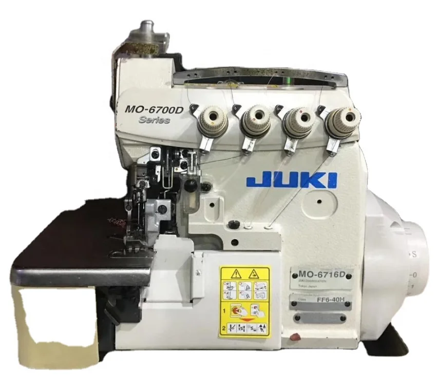 Jukismáquina De Coser Overlock Industrial,Accionamiento Directo,Eléctrica,Serie Mo6700d,Para