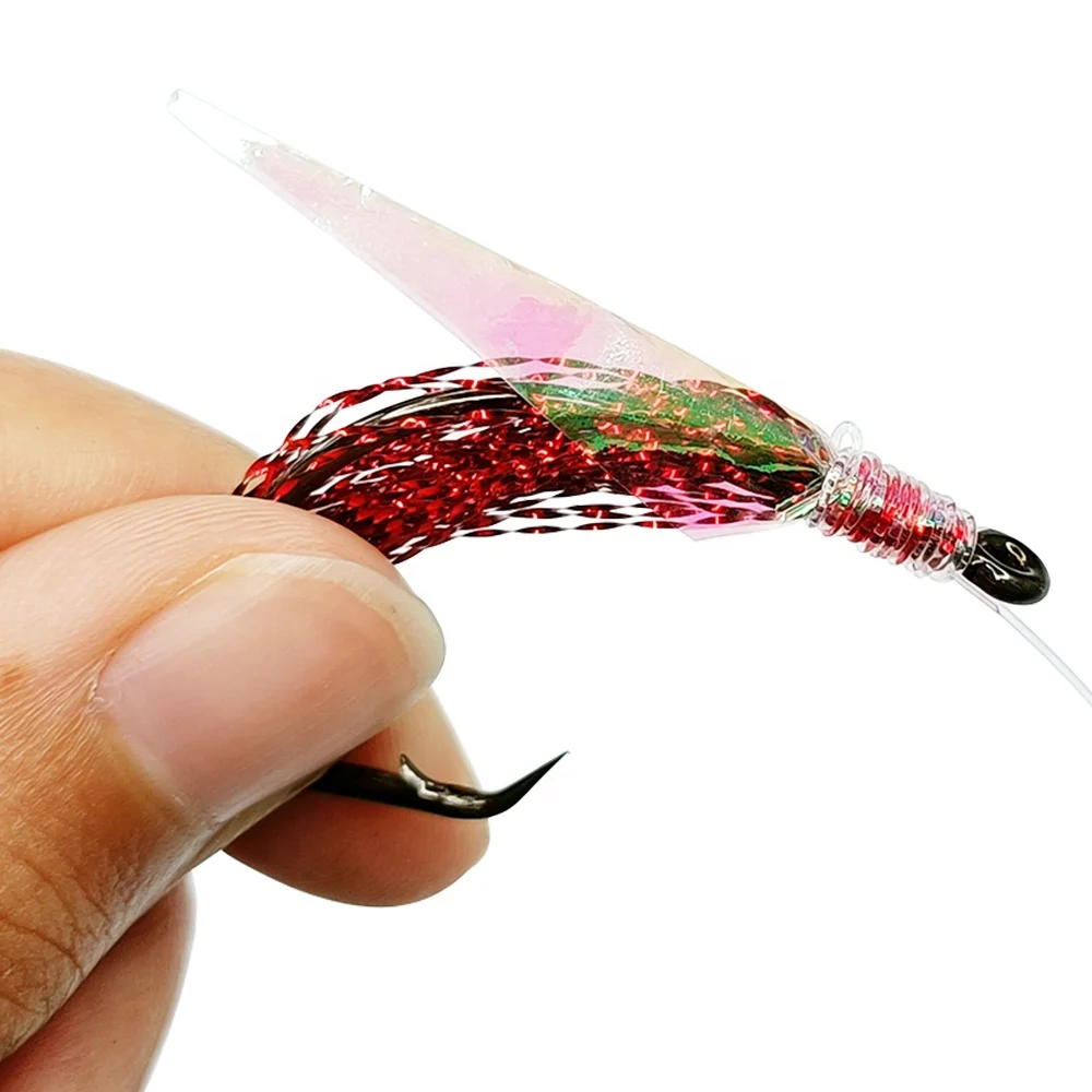 Seasky 3/0 5/0 7/0 Tuna Trolling Fishing Teaser Rig Bait Flasher