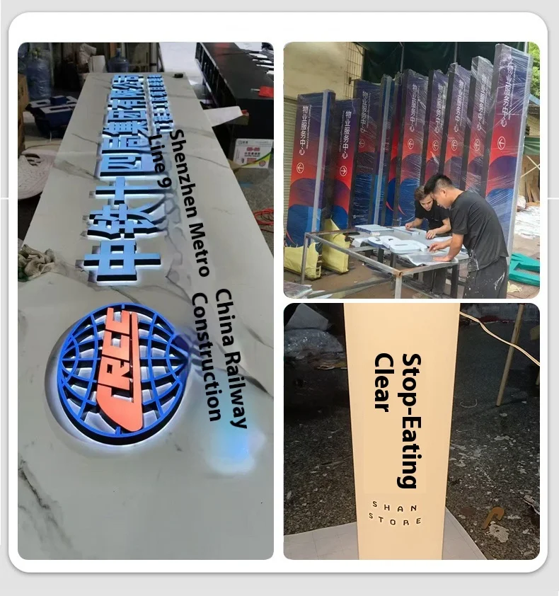 product cross border for amazon led neon letter light sign glowing light shape acrylic advertising sign for landscape ip65 rating-6