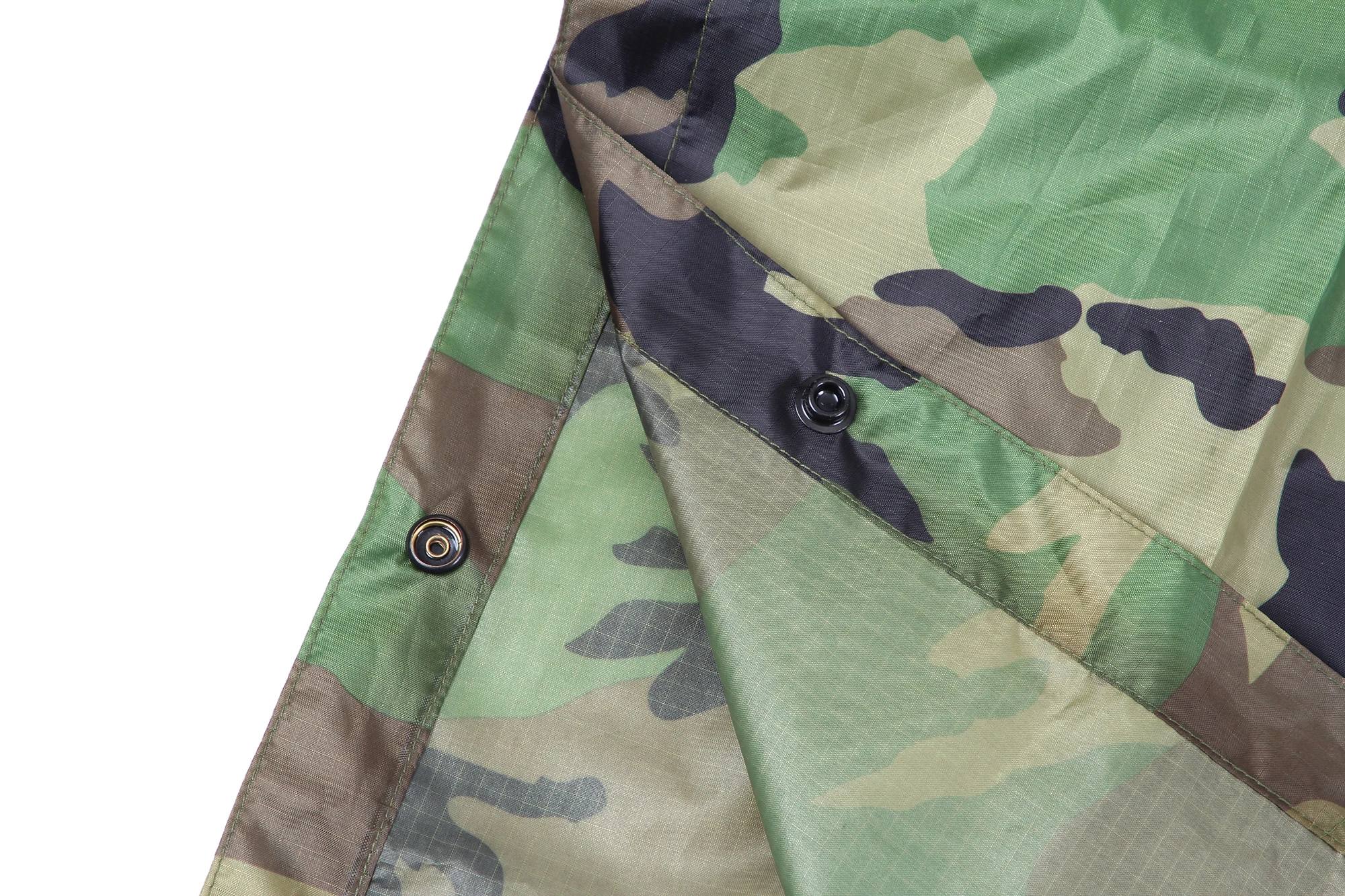 林地轻量级单一迷彩军用披风