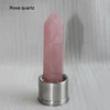 High Quality Decorated DIY Quartz Crystal Point for Gemstone Water Bottle