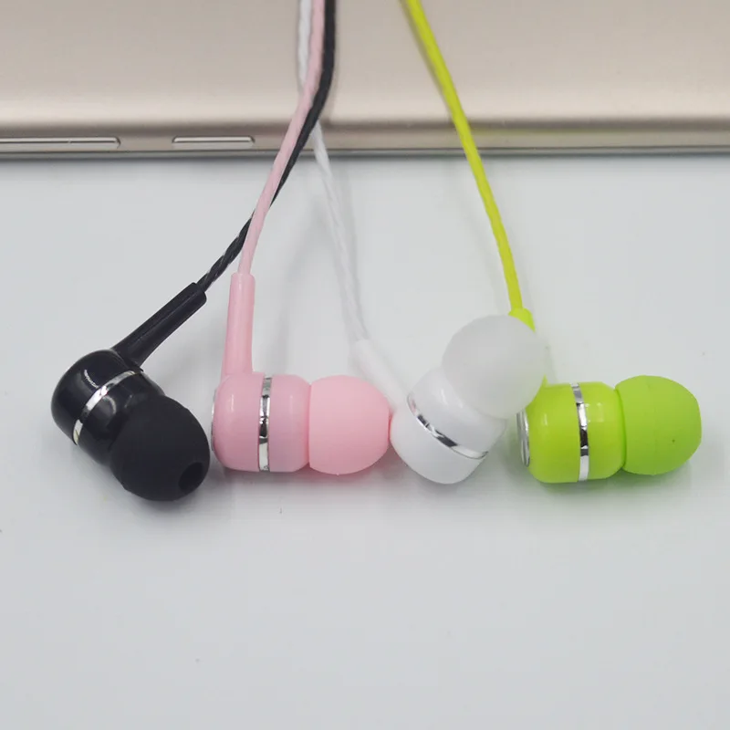 Volume Adjustable Universal Wired Line Control Smart Noise Conceling Earphone Packaging Tips Earbud With Mic - ANKUX.COM