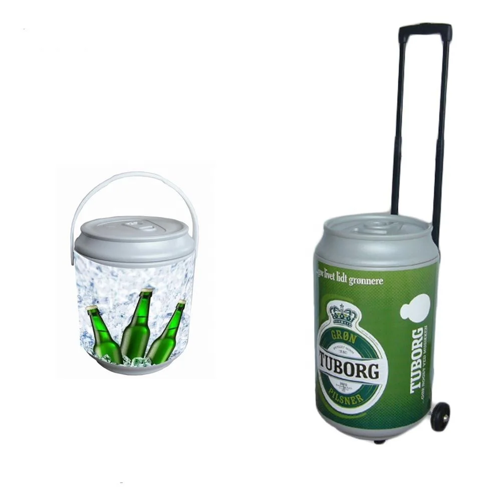 Hs Plastic Cooler Ice Chest Cooler Box On Wheel For Camping With Wheels