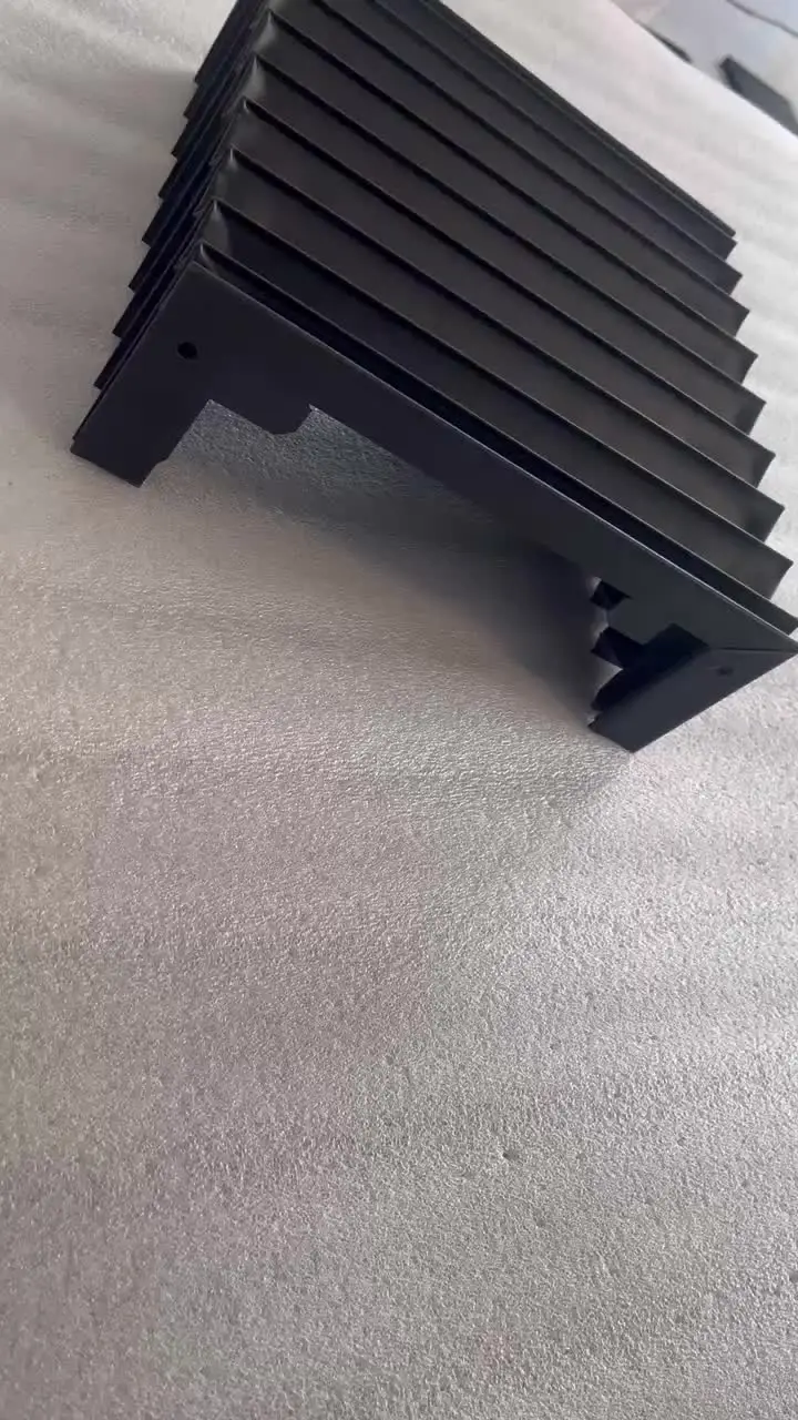 X Axis Telescopic Laser Bellows Dust Cover Protective Cover for