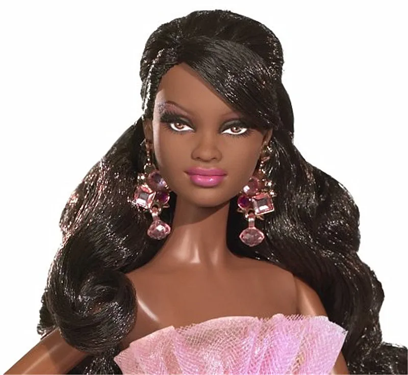 Black American Africa Newborn 13 Inch Soft Girl Plastic Doll Dress Vinyl To...