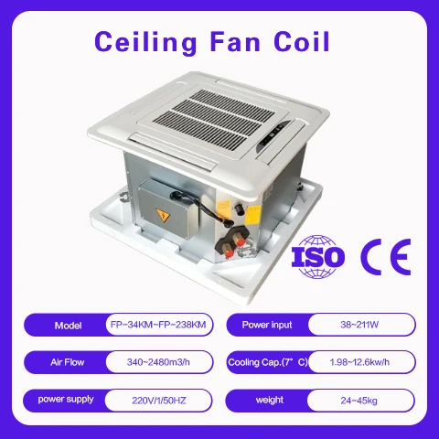 Cold Water Air Conditioner, Ceiling, 1800W, Steel - detail 4