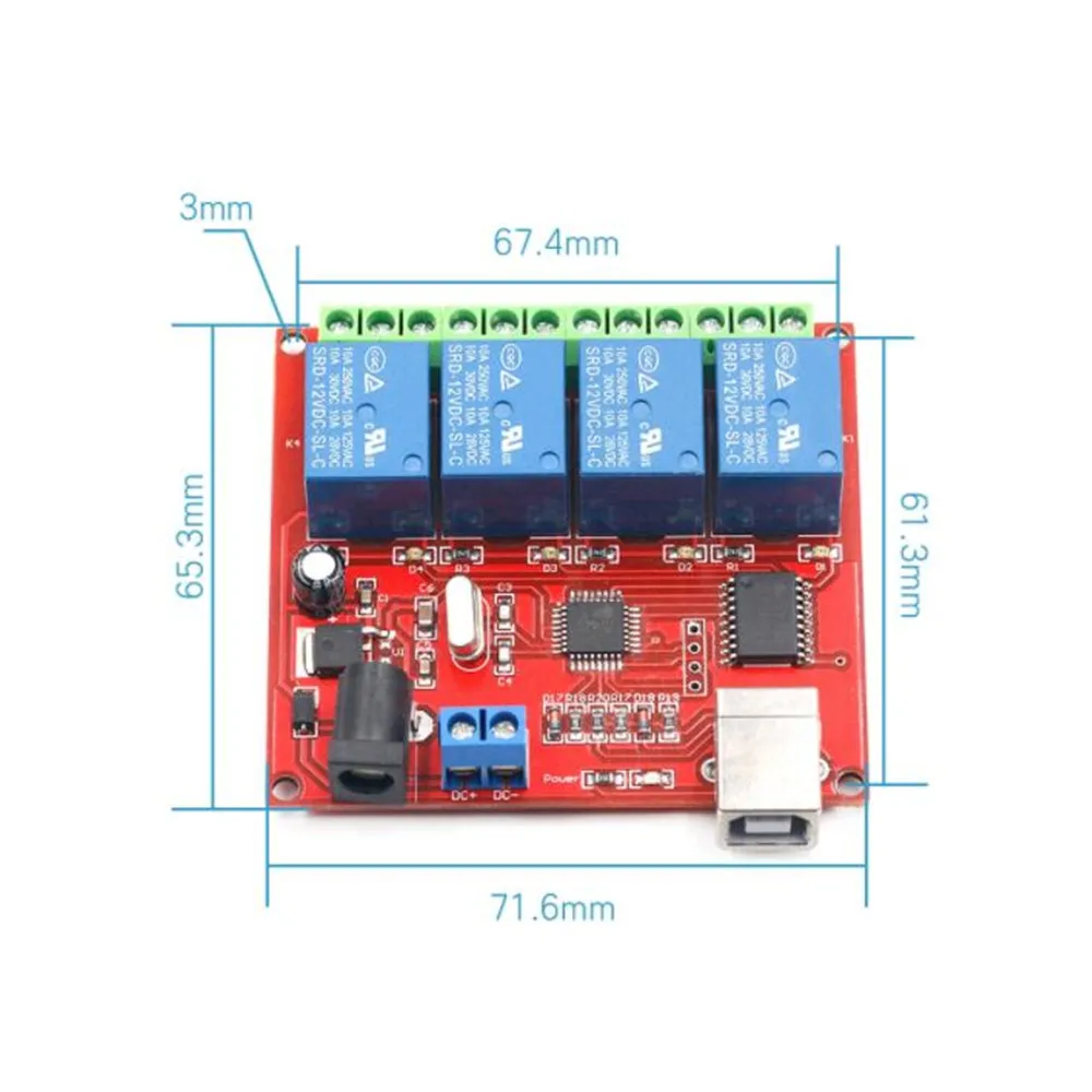 Taidacent Programmable Computer Pc Intelligent Controller 5v 12v 24v 4