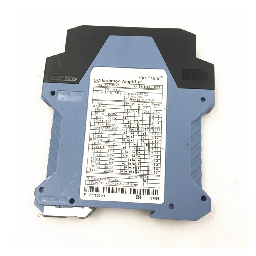 DC isolation amplifier