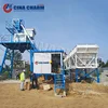 CINACHARM HZS25 stationary concrete batching machine ready mix concrete plant project report
