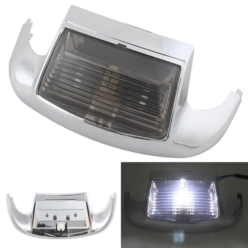 Motorcycle LED Fender Tip Light Front Leading Edge Driving Brake Light For Harley FLSTC FLHT FLHTCU FLHR Motor Parts