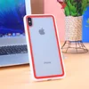 For Apple iPhone 8plus Case Colorful TPU Tempered Glass Back Cover Shell 7 7plus X Mobile Phone Cases Cover