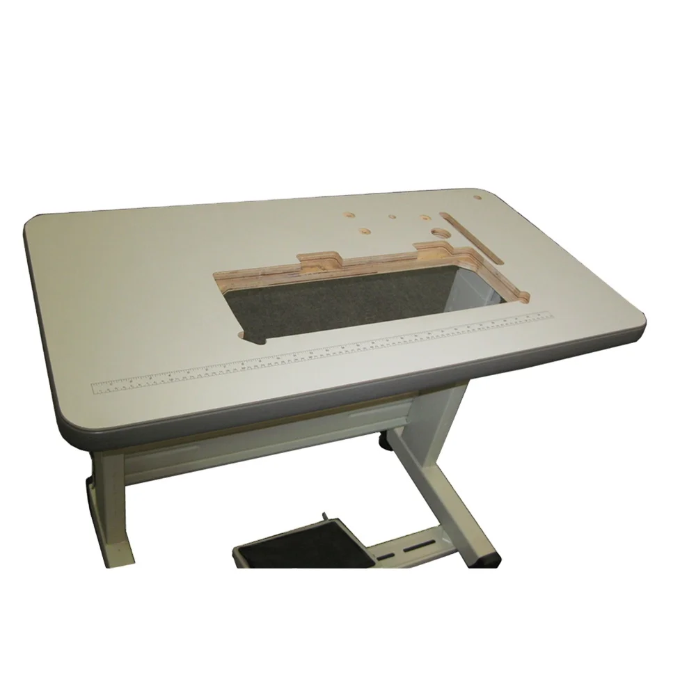 Industrial Sewing Machine Stand Plastic Edge Sewing Machine Table Stand