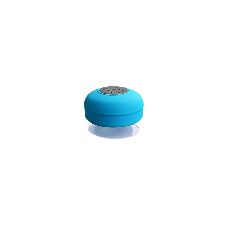 Suction cup bathroom waterproof IPX7 speaker, wireless shower Blue tooth speaker BTS06 - ANKUX.COM