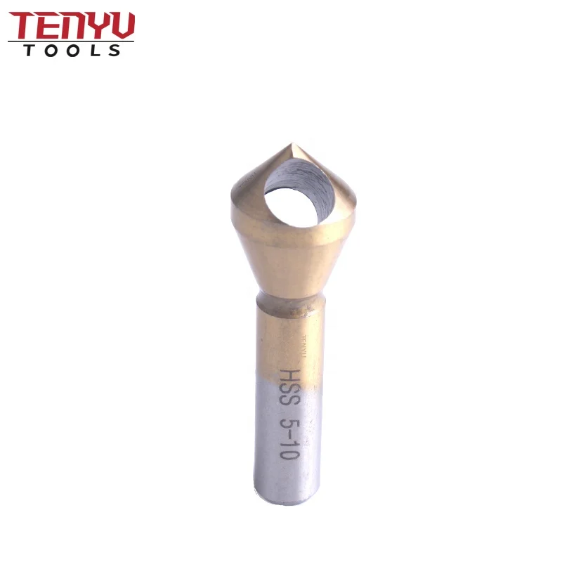 Hss 4241 Zero 0 Flute With Bright Or Gold Surface Coating Countersink