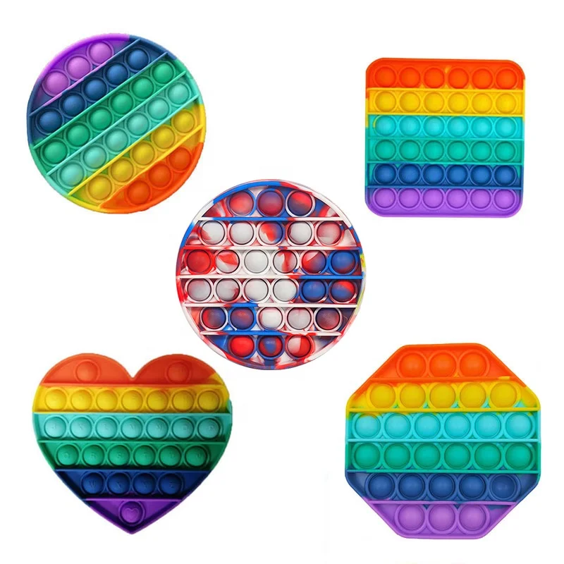 

sensory fidget toys et,100 Pieces, Rainbow