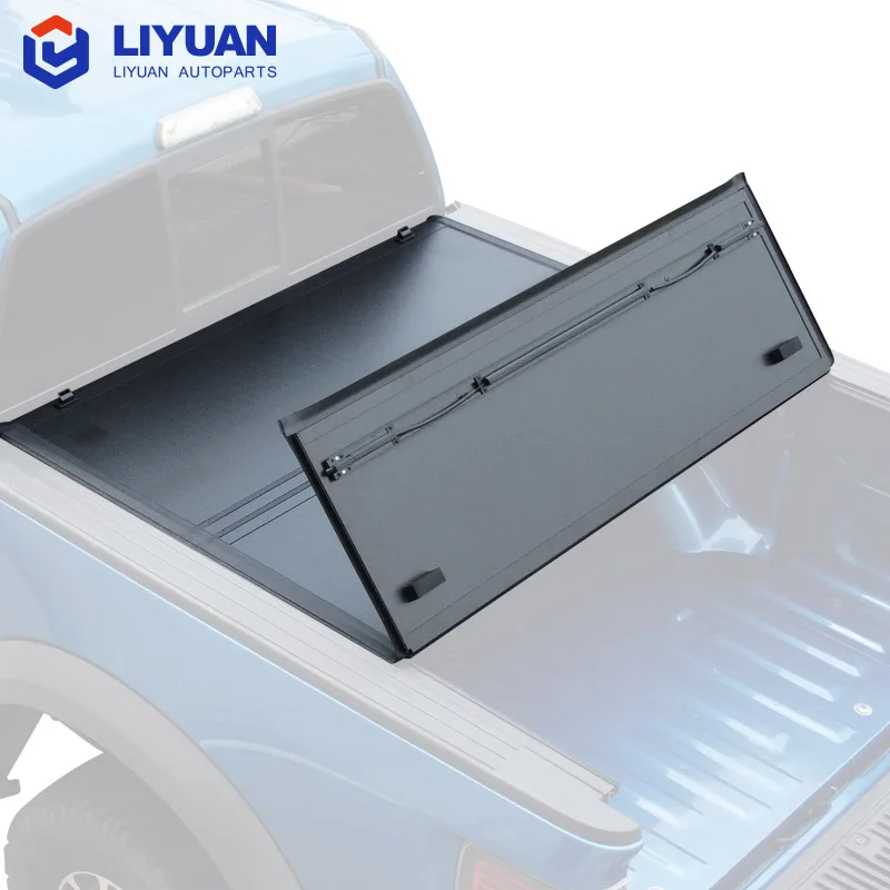 1 Custom Truck Bed Hard Tri Fold Tonneau Cover For 2022 Toyota Hilux