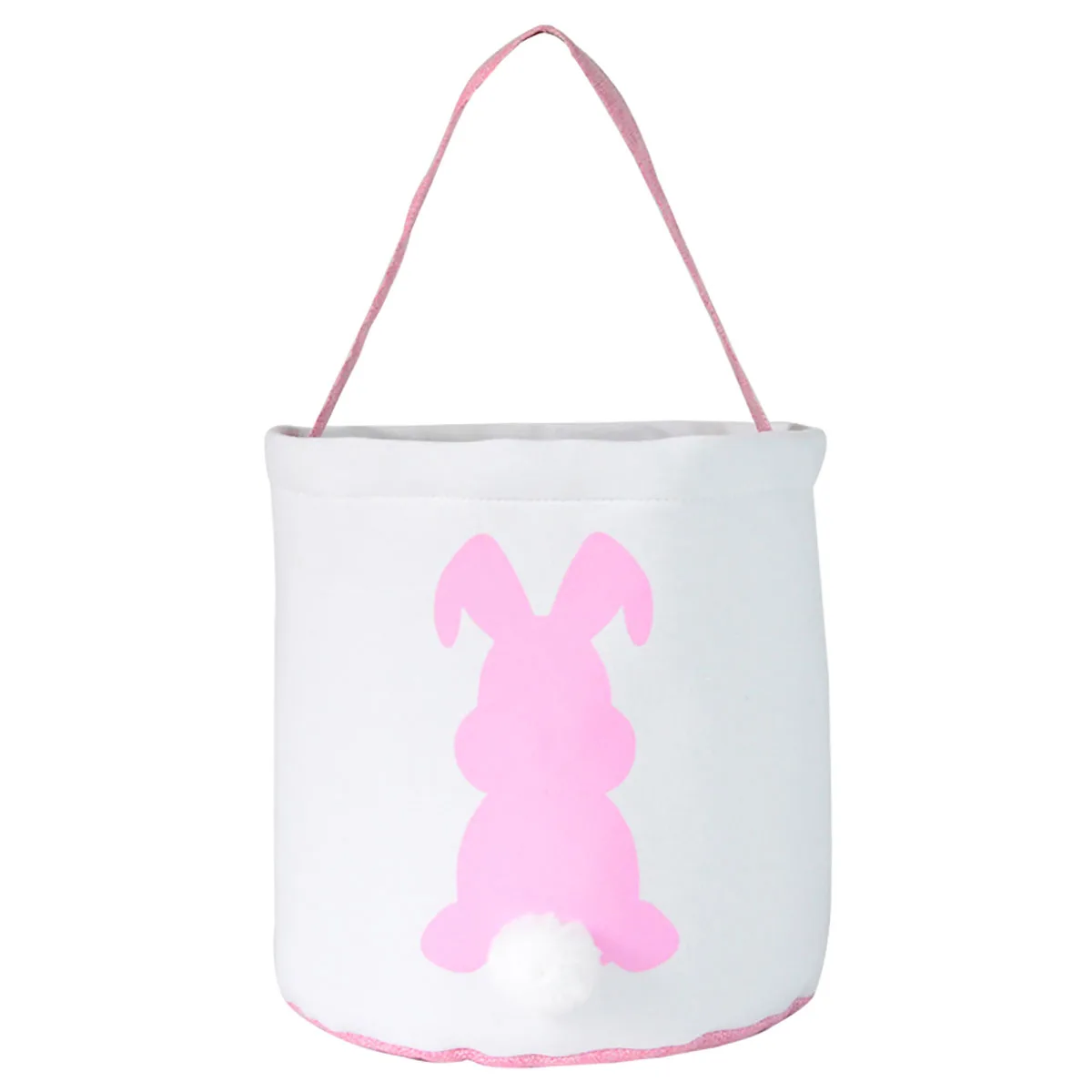 Wholesale Newly Printed Rabbit Canvas Laminated Tote Easter Bunny ...