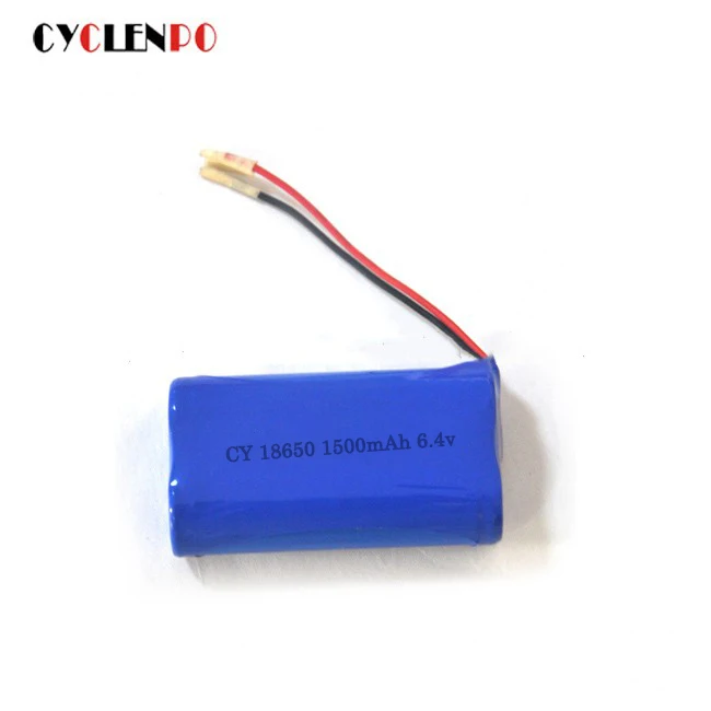 Lifepo4 18650 Rechargeable Battery Pack 6.4v 1500mah Battery Pack 6v Battery Lifepo4 Buy 6.4v
