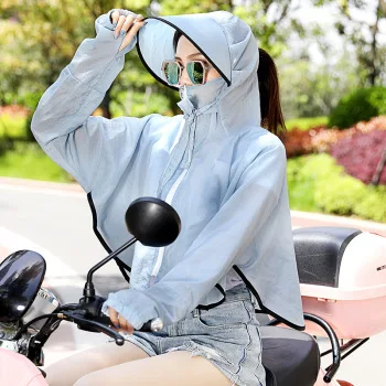 
Custom Fashion Versatile Clothing Windproof Breathable Sunscreen Clothing 
